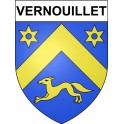 Stickers coat of arms Vernouillet adhesive sticker