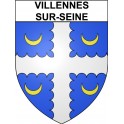Adesivi stemma Villennes-sur-Seine adesivo