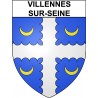 Adesivi stemma Villennes-sur-Seine adesivo