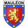 Mauléon Sticker wappen, gelsenkirchen, augsburg, klebender aufkleber