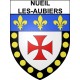 Nueil-les-Aubiers Sticker wappen, gelsenkirchen, augsburg, klebender aufkleber