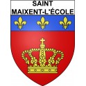 Pegatinas escudo de armas de Saint-Maixent-l'école adhesivo de la etiqueta engomada