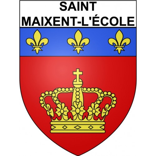 Adesivi stemma Saint-Maixent-l'école adesivo