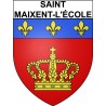 Saint-Maixent-l'école Sticker wappen, gelsenkirchen, augsburg, klebender aufkleber