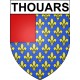 Thouars Sticker wappen, gelsenkirchen, augsburg, klebender aufkleber