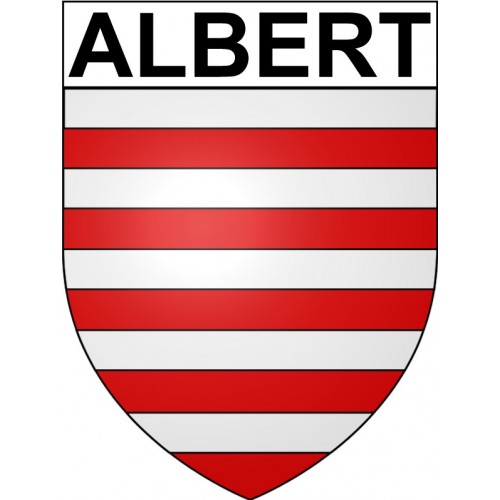 Stickers coat of arms Albert adhesive sticker