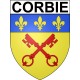 Corbie 80 ville Stickers blason autocollant adhésif