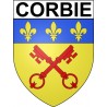 Adesivi stemma Corbie adesivo