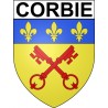 Stickers coat of arms Corbie adhesive sticker