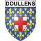 Doullens 80 ville Stickers blason autocollant adhésif