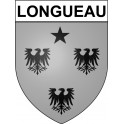 Stickers coat of arms Longueau adhesive sticker