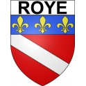 Roye 80 ville Stickers blason autocollant adhésif