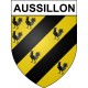 Adesivi stemma Aussillon adesivo
