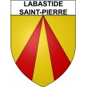 Labastide-Saint-Pierre 82 ville Stickers blason autocollant adhésif