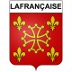 Pegatinas escudo de armas de Lafrançaise adhesivo de la etiqueta engomada