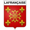 Stickers coat of arms Lafrançaise adhesive sticker