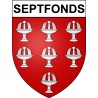 Adesivi stemma Septfonds adesivo