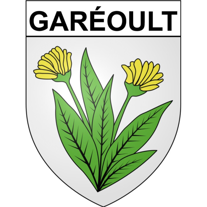 Stickers coat of arms Garéoult adhesive sticker