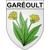 Garéoult Sticker wappen, gelsenkirchen, augsburg, klebender aufkleber