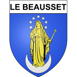 Le Beausset Sticker wappen, gelsenkirchen, augsburg, klebender aufkleber