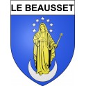 Stickers coat of arms Le Beausset adhesive sticker