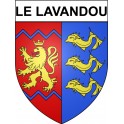 Le Lavandou Sticker wappen, gelsenkirchen, augsburg, klebender aufkleber