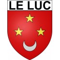 Stickers coat of arms Le Luc adhesive sticker