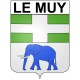 Le Muy 83 ville Stickers blason autocollant adhésif