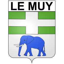 Le Muy 83 ville Stickers blason autocollant adhésif