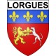Lorgues 83 ville Stickers blason autocollant adhésif