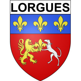 Lorgues 83 ville Stickers blason autocollant adhésif