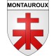 Stickers coat of arms Montauroux adhesive sticker