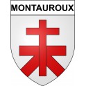 Stickers coat of arms Montauroux adhesive sticker