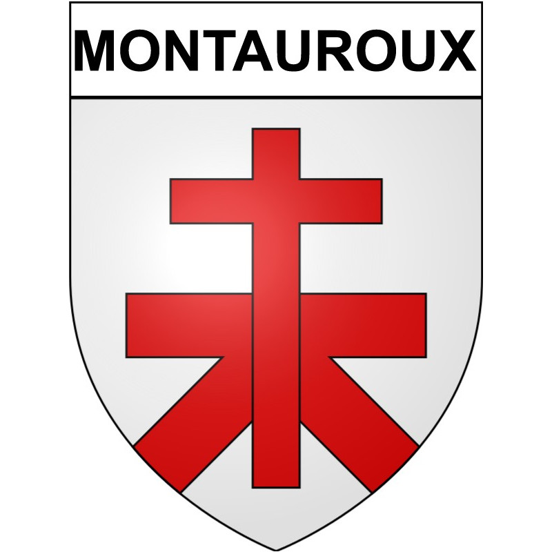 Adesivi stemma Montauroux adesivo