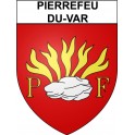 Stickers coat of arms Pierrefeu-du-Var adhesive sticker