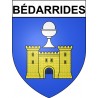 Adesivi stemma Bédarrides adesivo