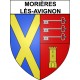Morières-lès-Avignon Sticker wappen, gelsenkirchen, augsburg, klebender aufkleber