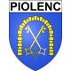 Adesivi stemma Piolenc adesivo