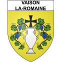 Stickers coat of arms Vaison-la-Romaine adhesive sticker