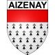 Aizenay 85 ville Stickers blason autocollant adhésif