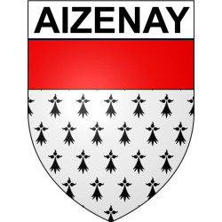 Adesivi stemma Aizenay adesivo