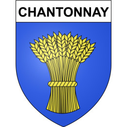 Chantonnay 85 ville Stickers blason autocollant adhésif