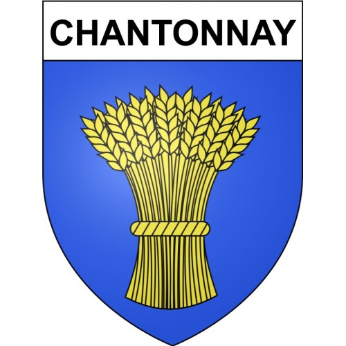 Adesivi stemma Chantonnay adesivo