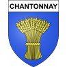 Chantonnay Sticker wappen, gelsenkirchen, augsburg, klebender aufkleber