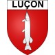 Luçon Sticker wappen, gelsenkirchen, augsburg, klebender aufkleber