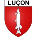 Luçon 85 ville Stickers blason autocollant adhésif