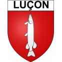 Stickers coat of arms Luçon adhesive sticker