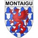 Montaigu 85 ville Stickers blason autocollant adhésif