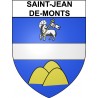 Stickers coat of arms Saint-Jean-de-Monts adhesive sticker