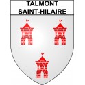 Talmont-Saint-Hilaire Sticker wappen, gelsenkirchen, augsburg, klebender aufkleber